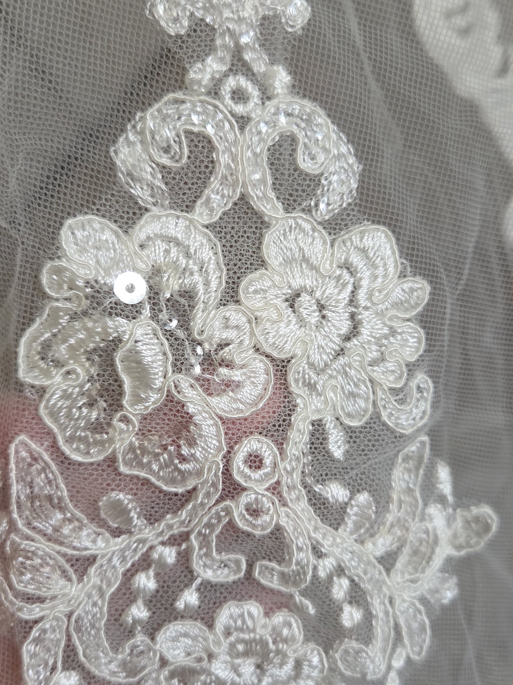 Elegant, Lace Backless Wedding Dress - Picture 7 of 15
